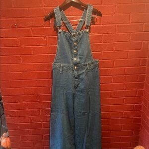 Blue Denim Overalls